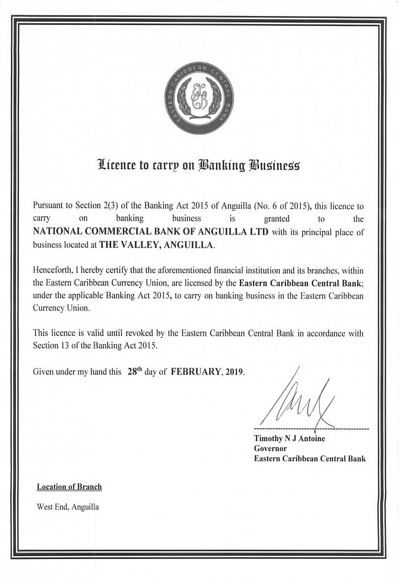 NCBA Banking Licence